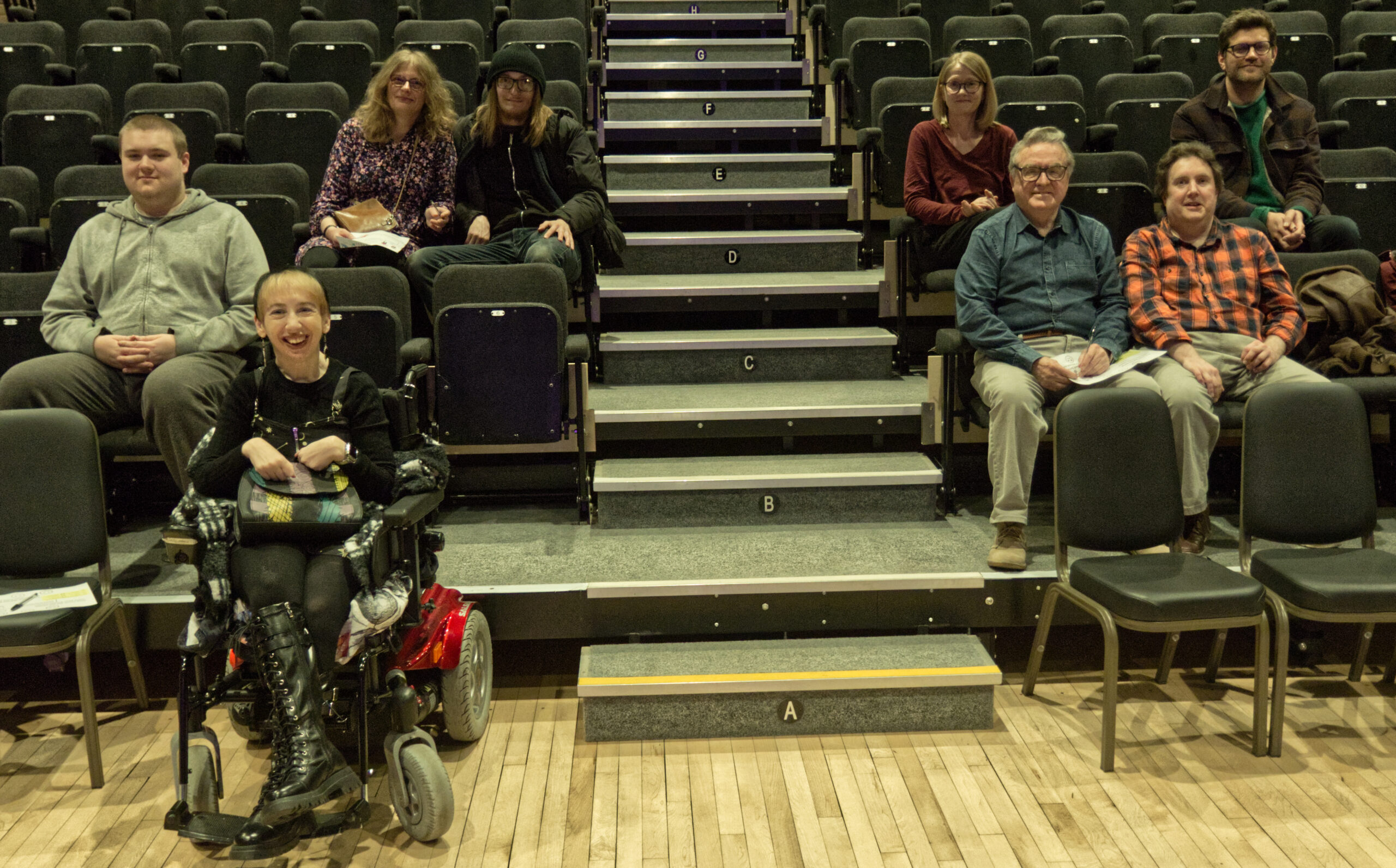 Some of the audience sat ready for a screening to begin at Gosforth Civic Theatre during Daydream Cinema Day